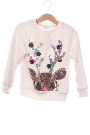 Kinder Shirt H&M, Größe 2-3y/ 98-104 cm, Farbe Weiß, Preis 10,69 €