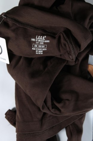 Kinder Shirt H&M L.O.G.G., Größe 12-13y/ 158-164 cm, Farbe Braun, Preis 4,99 €