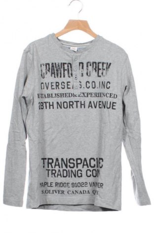 Kinder Shirt S.Oliver, Größe 10-11y/ 146-152 cm, Farbe Grau, Preis € 10,99