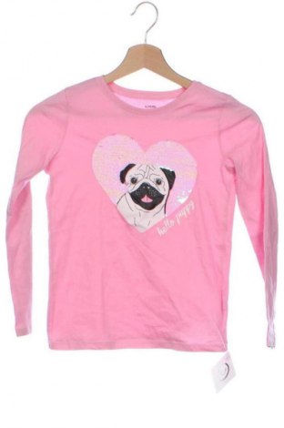 Детска блуза Sinsay, Размер 7-8y/ 128-134 см, Цвят Розов, Цена 5,61 €