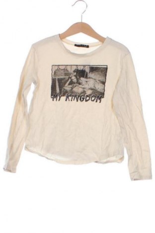 Παιδική μπλούζα Sisley, Μέγεθος 3-4y/ 104-110 εκ., Χρώμα  Μπέζ, Τιμή 10,23 €