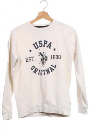 Dziecięca bluzka U.S. Polo Assn., Rozmiar 12-13y/ 158-164 cm, Kolor ecru, Cena 55,00 zł