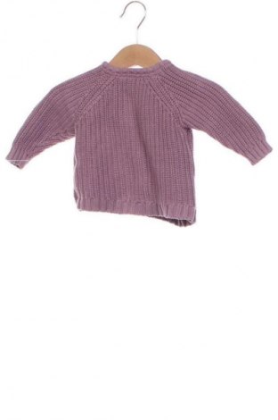 Kinder Strickjacke Ergee, Größe 2-3m/ 56-62 cm, Farbe Lila, Preis 9,00 €