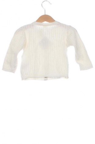 Kinder Strickjacke H&M, Größe 6-9m/ 68-74 cm, Farbe Ecru, Preis 6,99 €