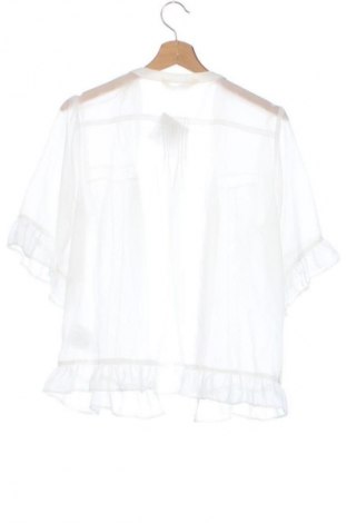 Kinder Strickjacke H&M, Größe 14-15y/ 168-170 cm, Farbe Weiß, Preis 9,00 €