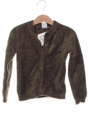 Kinder Strickjacke Hema, Größe 4-5y/ 110-116 cm, Farbe Grün, Preis € 12,00