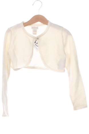 Kinder Strickjacke Monsoon, Größe 5-6y/ 116-122 cm, Farbe Weiß, Preis € 12,77