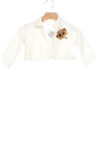 Kinder Strickjacke Unbranded, Größe 2-3y/ 98-104 cm, Farbe Weiß, Preis 5,99 €
