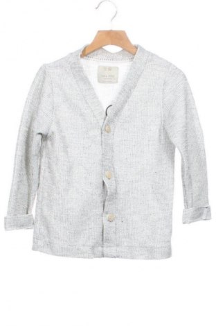 Kinder Strickjacke Zara, Größe 5-6y/ 116-122 cm, Farbe Grau, Preis 8,99 €