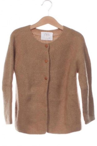 Kinder Strickjacke Zara, Größe 5-6y/ 116-122 cm, Farbe Braun, Preis € 8,99