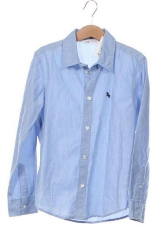 Detská košeľa  H&M, Veľkosť 6-7y/ 122-128 cm, Farba Modrá, Cena  10,00 €