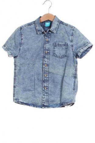 Kinderhemd Unbranded, Größe 4-5y/ 110-116 cm, Farbe Blau, Preis 5,60 €