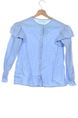 Kinderhemd Zara, Größe 12-13y/ 158-164 cm, Farbe Blau, Preis 7,16 €