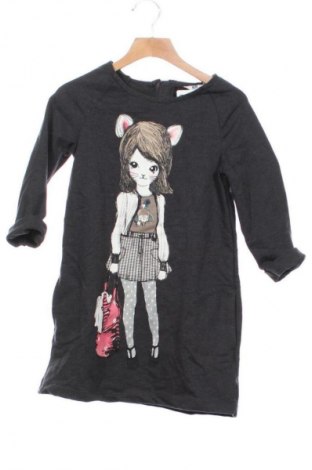 Kinderkleid H&M, Größe 6-7y/ 122-128 cm, Farbe Grau, Preis 10,99 €