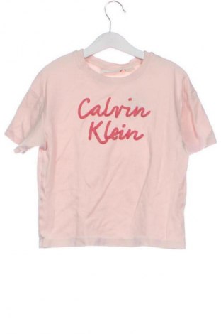 Kinder T-Shirt Calvin Klein, Größe 8-9y/ 134-140 cm, Farbe Rosa, Preis 9,99 €