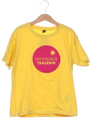 Kinder T-Shirt Unbranded, Größe 7-8y/ 128-134 cm, Farbe Gelb, Preis 6,00 €