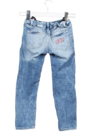 Detské džínsy  Lindex, Veľkosť 6-7y/ 122-128 cm, Farba Modrá, Cena  16,00 €