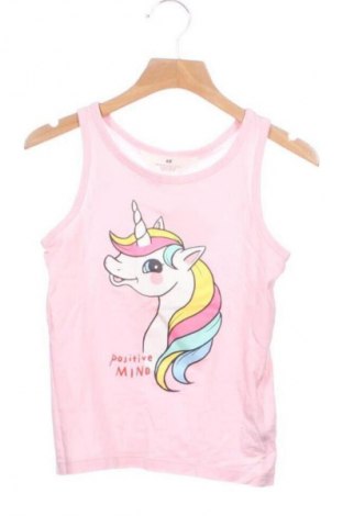 Detské tielko  H&M, Veľkosť 6-7y/ 122-128 cm, Farba Ružová, Cena  5,04 €