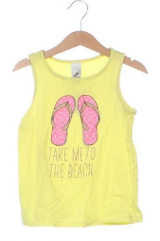 Μπλουζάκι αμάνικο παιδικό Palomino, Μέγεθος 6-7y/ 122-128 εκ., Χρώμα Κίτρινο, Τιμή 5,75 €