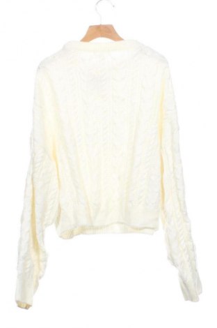 Kinderpullover Gina Tricot, Größe 12-13y/ 158-164 cm, Farbe Ecru, Preis 8,99 €
