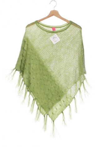 Kinderponcho Unbranded, Größe 10-11y/ 146-152 cm, Farbe Grün, Preis 7,99 €