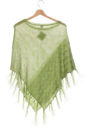 Kinderponcho Unbranded, Größe 10-11y/ 146-152 cm, Farbe Grün, Preis 7,99 €