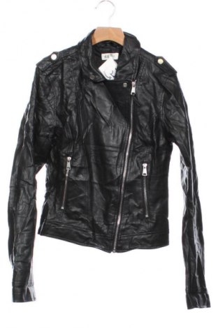 Kinderjacke H&M, Größe 14-15y/ 168-170 cm, Farbe Schwarz, Preis 11,99 €