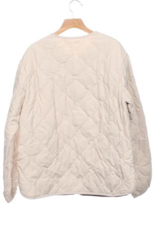 Kinderjacke Uniqlo, Größe 11-12y/ 152-158 cm, Farbe Beige, Preis 13,99 €