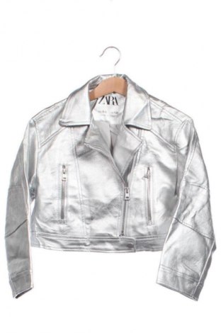 Kinderjacke Zara, Größe 7-8y/ 128-134 cm, Farbe Silber, Preis € 12,99