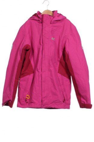 Kinderjacke für Wintersport Jack Wolfskin, Größe 13-14y/ 164-168 cm, Farbe Rosa, Preis 38,99 €