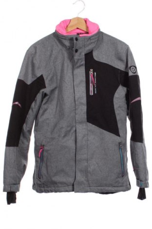Kinderjacke für Wintersport Killtec, Größe 12-13y/ 158-164 cm, Farbe Grau, Preis 37,99 €