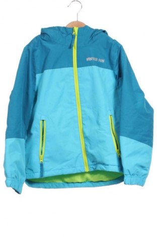 Kinderjacke für Wintersport Lupilu, Größe 6-7y/ 122-128 cm, Farbe Blau, Preis 22,99 €