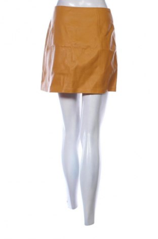 Kožená sukňa  Bershka, Veľkosť S, Farba Žltá, Cena  9,78 €