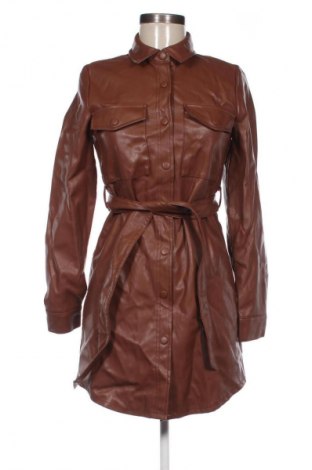 Kožené šaty  Amisu, Veľkosť S, Farba Hnedá, Cena  19,95 €