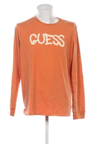 Ανδρική μπλούζα Guess, Μέγεθος XL, Χρώμα Πορτοκαλί, Τιμή 16,00 €