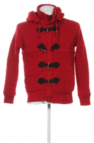 Jachetă tricotată de bărbați Alessandro Aste, Mărime M, Culoare Roșu, Preț 242,99 Lei