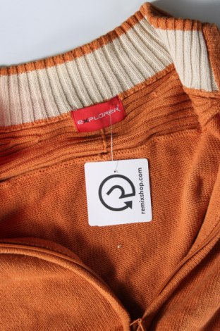 Jachetă tricotată de bărbați Explorer, Mărime M, Culoare Portocaliu, Preț 70,99 Lei
