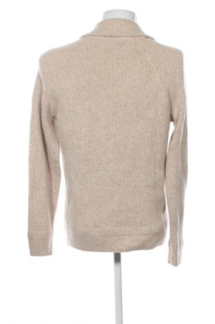 Męski kardigan H&M, Rozmiar L, Kolor Beżowy, Cena 107,18 zł