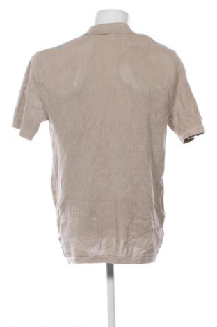 Męski kardigan Piping Hot, Rozmiar XXL, Kolor Beżowy, Cena 78,99 zł