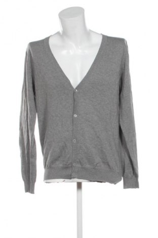 Jachetă tricotată de bărbați Review, Mărime XL, Culoare Gri, Preț 71,99 Lei