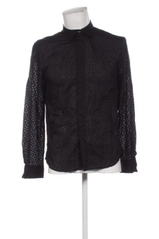 Ανδρικό πουκάμισο Armani Exchange, Μέγεθος M, Χρώμα Μαύρο, Τιμή 50,99 €