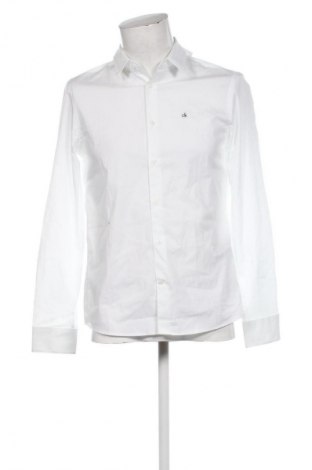 Cămașă de bărbați Calvin Klein, Mărime M, Culoare Ecru, Preț 424,99 Lei
