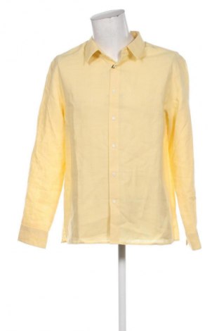 Cămașă de bărbați Calvin Klein, Mărime M, Culoare Galben, Preț 529,99 Lei