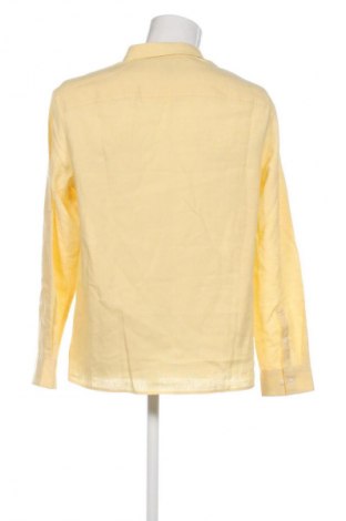 Cămașă de bărbați Calvin Klein, Mărime M, Culoare Galben, Preț 529,99 Lei