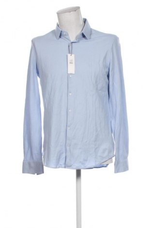 Ανδρικό πουκάμισο Calvin Klein, Μέγεθος L, Χρώμα Μπλέ, Τιμή 76,99 €