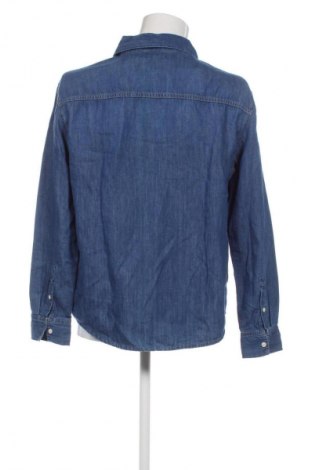 Cămașă de bărbați Calvin Klein Jeans, Mărime M, Culoare Albastru, Preț 529,99 Lei