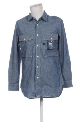 Ανδρικό πουκάμισο G-Star Raw, Μέγεθος M, Χρώμα Μπλέ, Τιμή 27,55 €