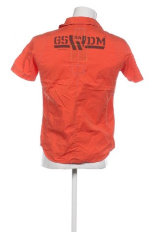 Męska koszula G-Star Raw, Rozmiar M, Kolor Pomarańczowy, Cena 215,59 zł