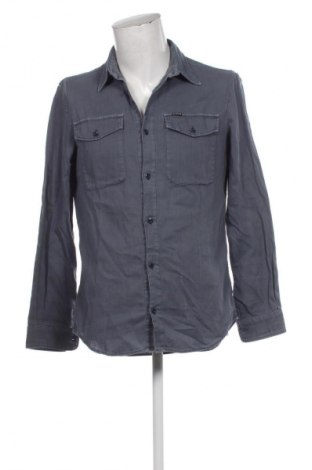 Herrenhemd G-Star Raw, Größe M, Farbe Grau, Preis € 32,99