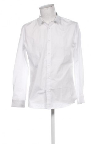 Herrenhemd Jack & Jones, Größe L, Farbe Weiß, Preis € 16,99